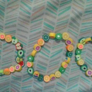 3 bracelets, colorful really pretty